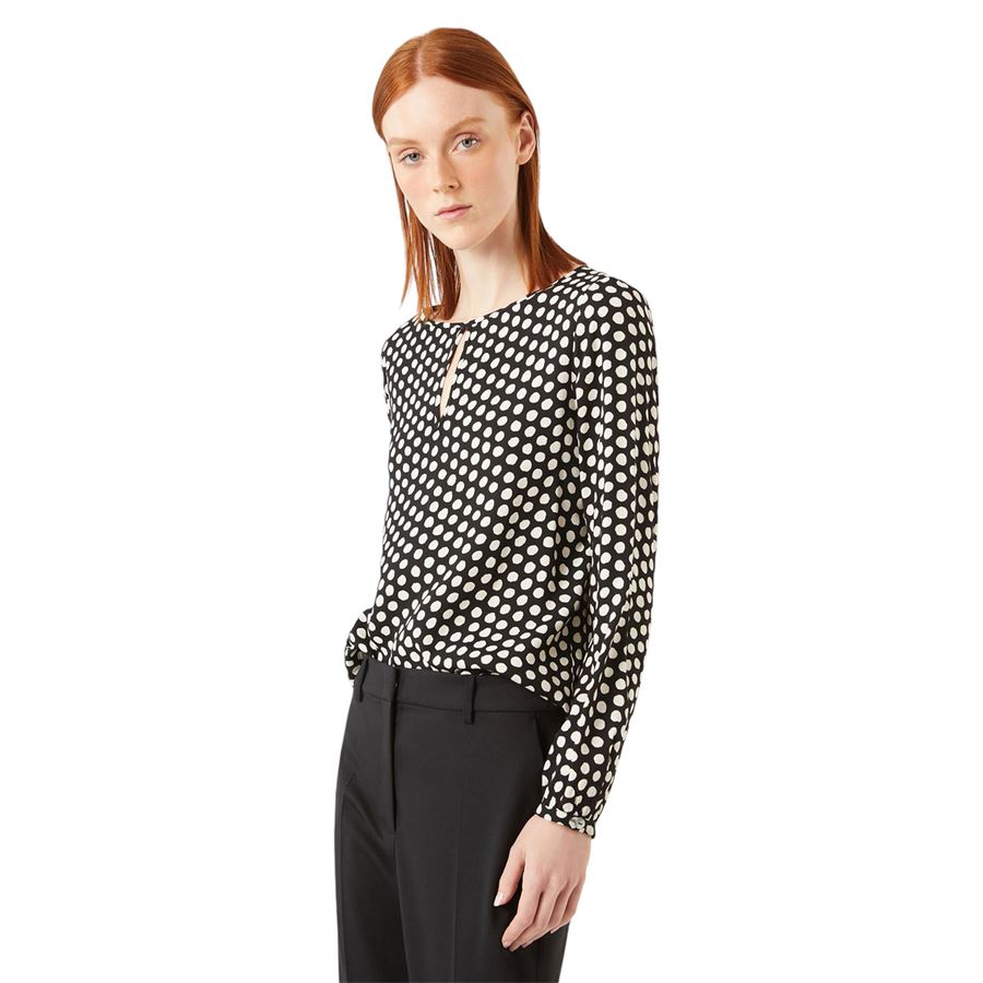 Blusa in sablé a pois Penny Black | 2421116093200005